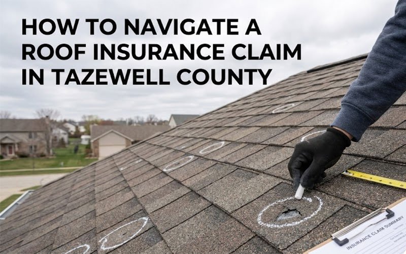 How to Navigate a Roof Insurance Claim in Tazewell County